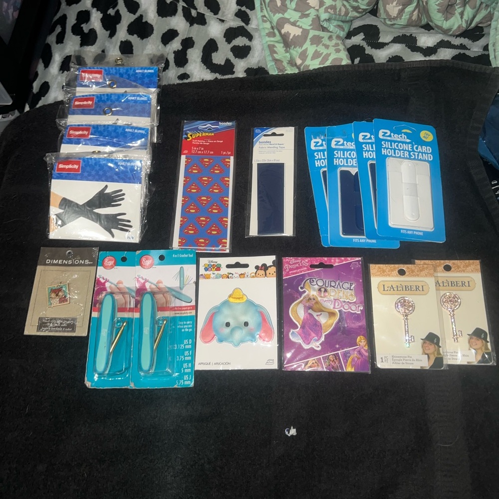 Assorted Home Craft Supplies Set